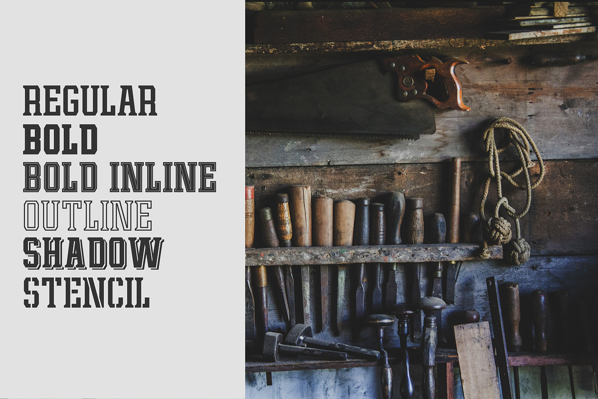 Leophard Font Family, a Slab Serif Font by Arterfak Project (Photo 2 of 14)