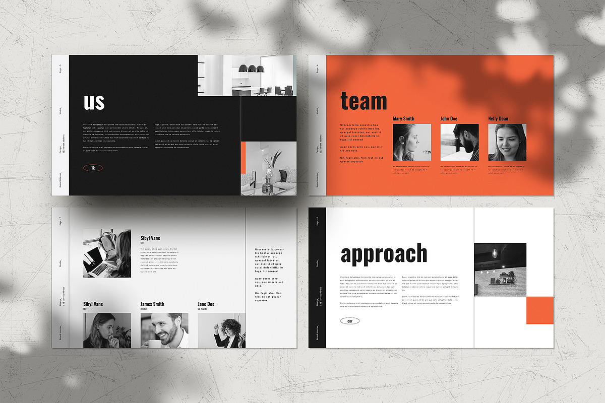 Interior Design Template, a Presentation Template by White Graphic (Photo 4 of 7)