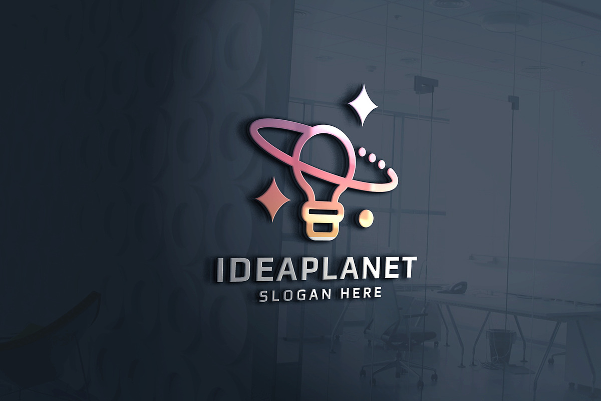 Idea Planet Professional Logo, a Branding & Logo Template by Design_Planet (Photo 2 of 5)
