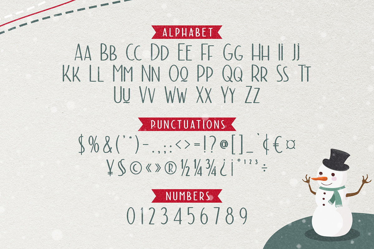 The Hohoho - A Fun Christmas Font, a Font by Avchi (Photo 4 of 8)