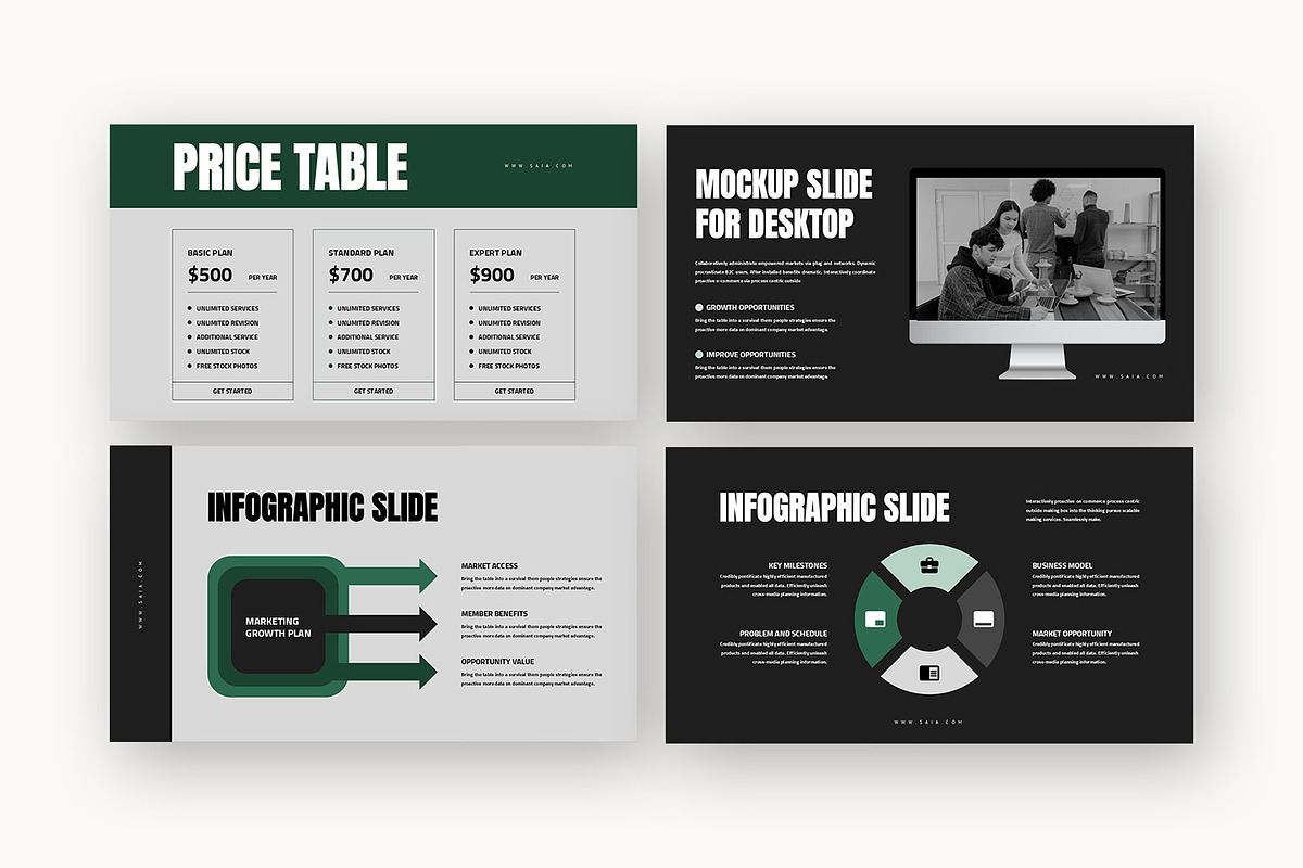 Saia : Project Pitch Google Slides, a Presentation Template by Punkl Camp (Photo 7 of 16)