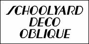 Schoolyard Deco JNL, a Sans Serif Font by Jeff Levine Fonts (Thumbnail 4 of 5)