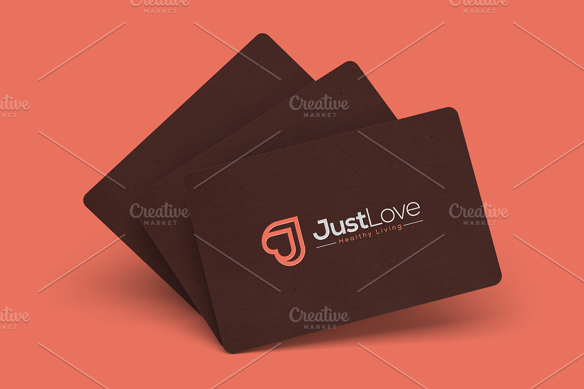Letter J Love Heart Logo Design, a Branding & Logo Template by Amadul11 (Photo 2 of 4)