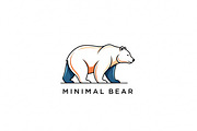 Minimal Polar Bear, a Branding & Logo Template by Logocreative (Thumbnail 2 of 2)