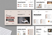 Modern Course WorkBook Presentation, a Presentation Template by Mighty-Slide (Thumbnail 1 of 4)