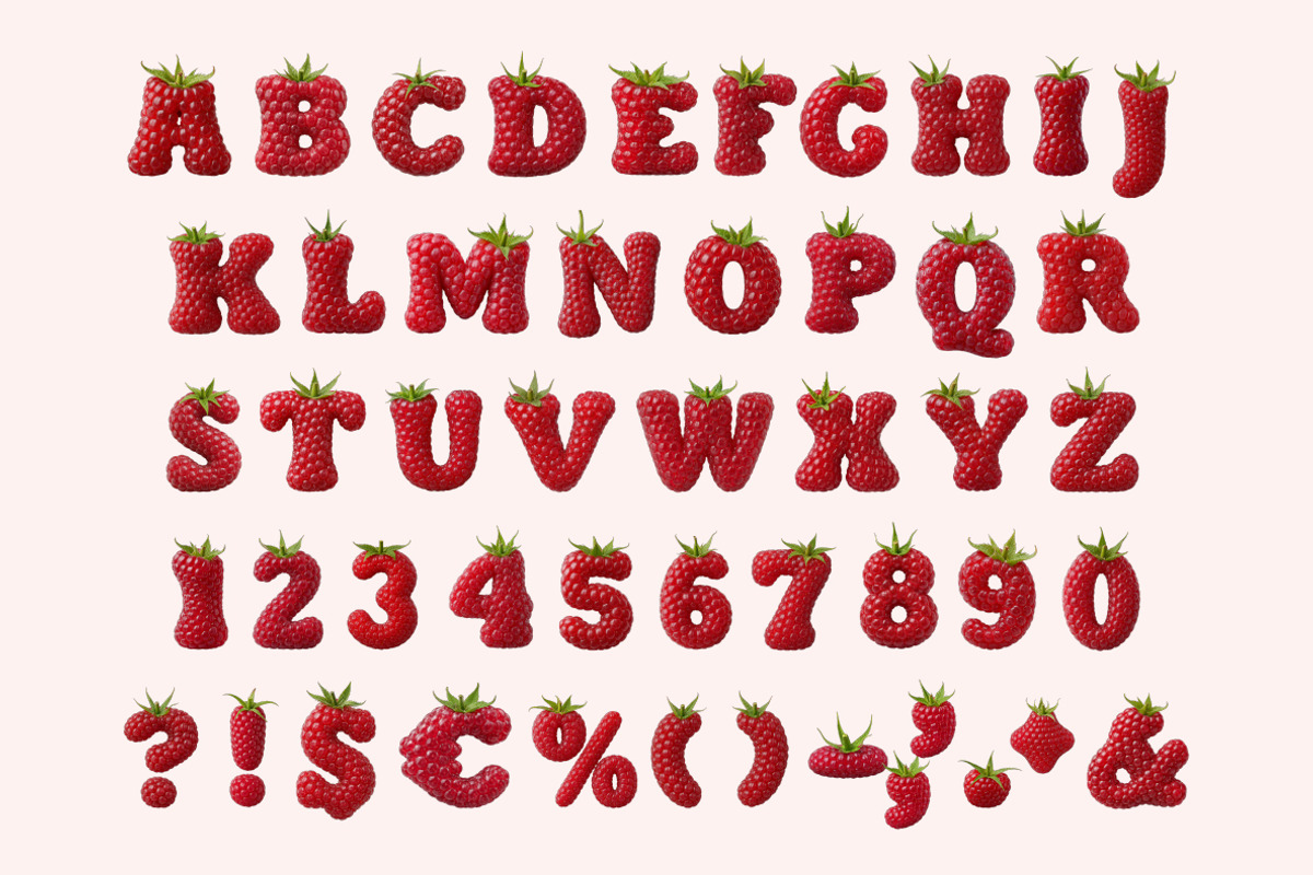 Raspberry Font, a Serif Font by Handmadefont (Photo 2 of 18)