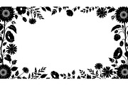 50 Garden Frame Silhouette Bundle, an Illustration by musafir_fashion (Thumbnail 48 of 51)