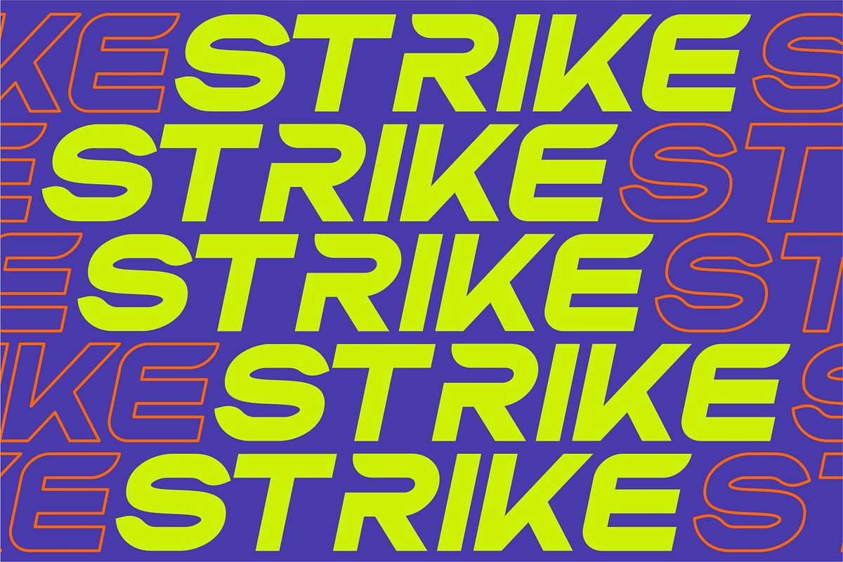 Geardive - Futuristic Sporty Typefac, a Sans Serif Font by Bentype Studio (Photo 4 of 6)