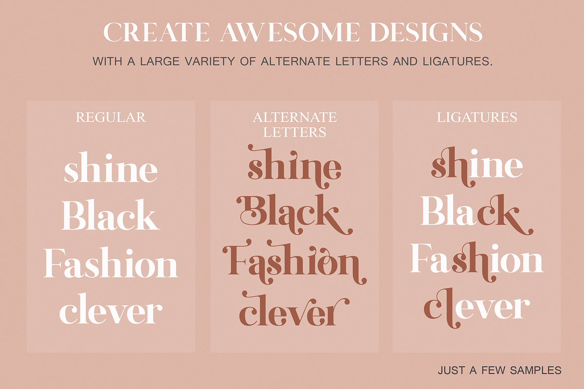 Dolge Serif Font-Modern/Vintage Font, a Serif Font by GlitzyGrapix (Photo 12 of 15)