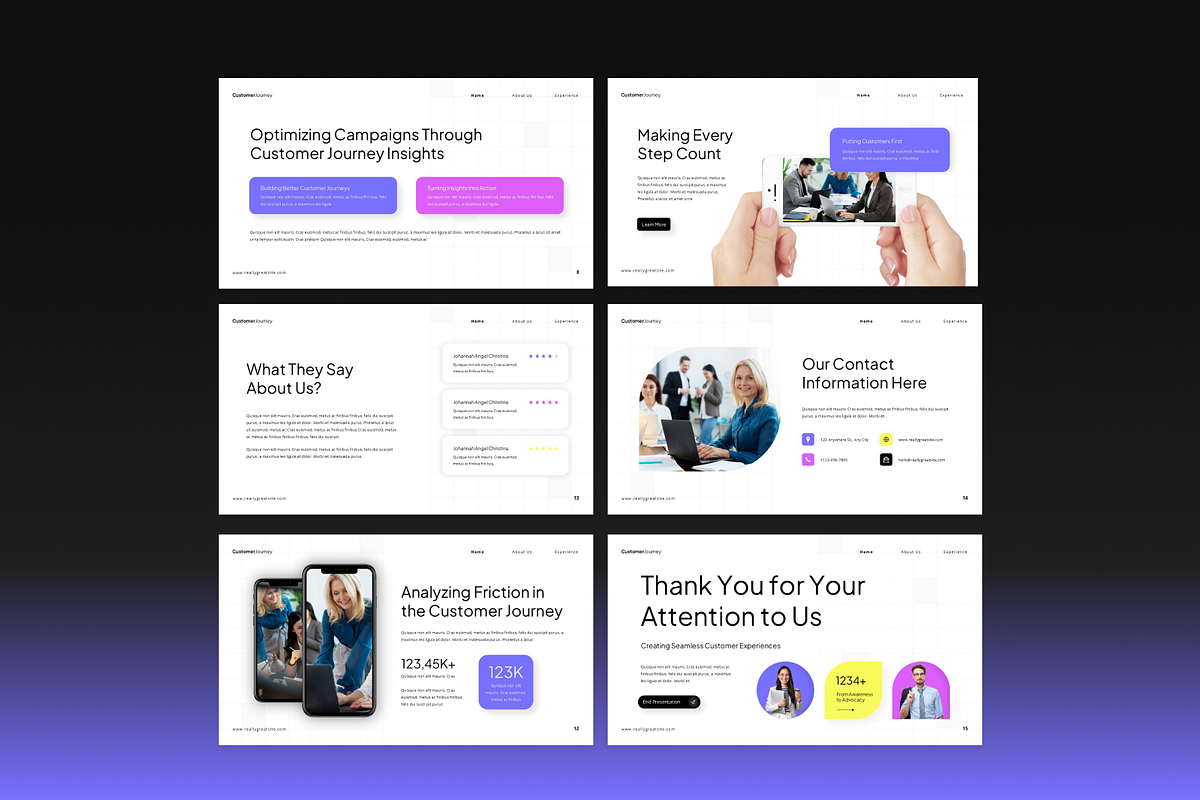 Customer Journey Presentation preview 3