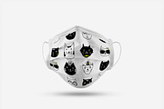 Face Mask Mock-up_01, a Mask Mockup by Mila (Thumbnail 2 of 3)
