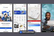 E-commerce Shopping Mobile App, a Websites & App Template by SLAB! Design (Thumbnail 4 of 4)
