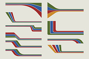 70's Retro Stripes, an Object Graphic by Stellen Design (Thumbnail 13 of 14)