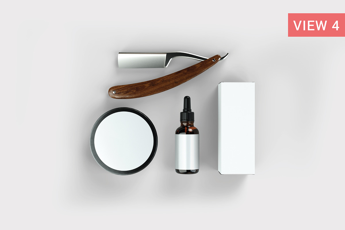 Barber Shop Vintage Mockup, a Product Mockup by visufactum (Photo 5 of 8)