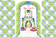 Cozy Firewall Christmas Clipart, a Seasonal Illustration by LABFcreations (Thumbnail 1 of 4)