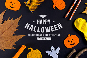 Halloween mockup pack