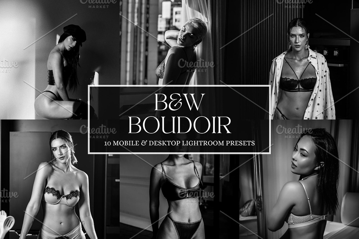 100 Boudoir Bundle Lightroom Presets, a Preset Add-On by MEPRESETS (Photo 3 of 9)