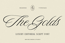 Reserve - Luxury Script Font