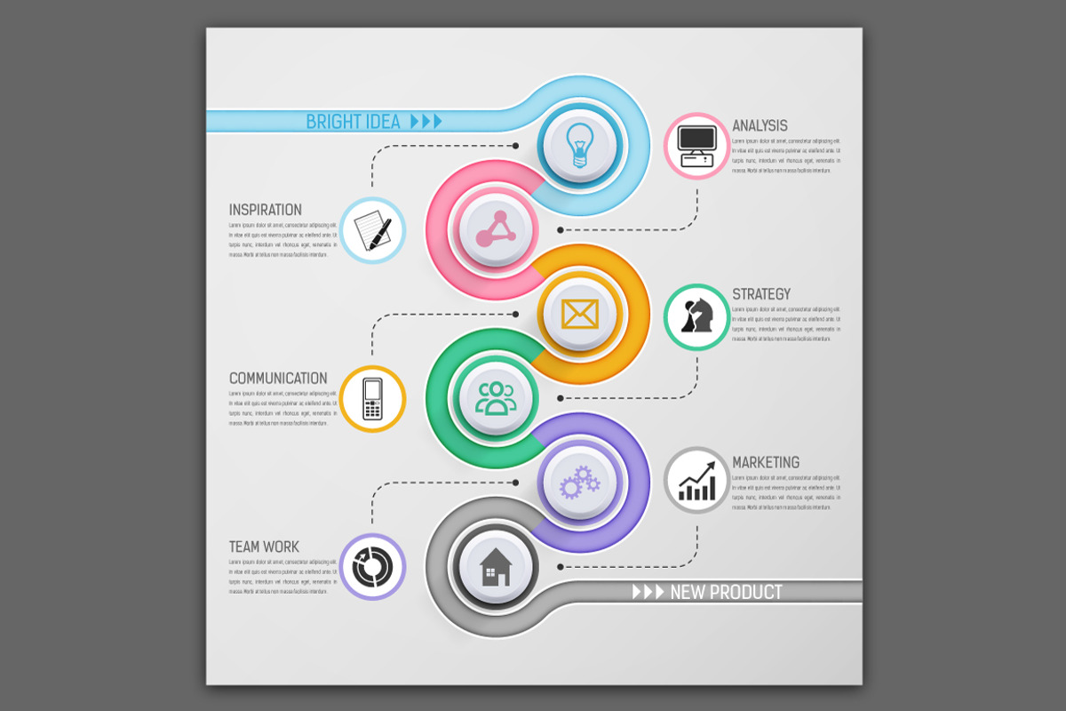 [40% OFF] Business Infographics 24, a Templates & Theme by frost_newt