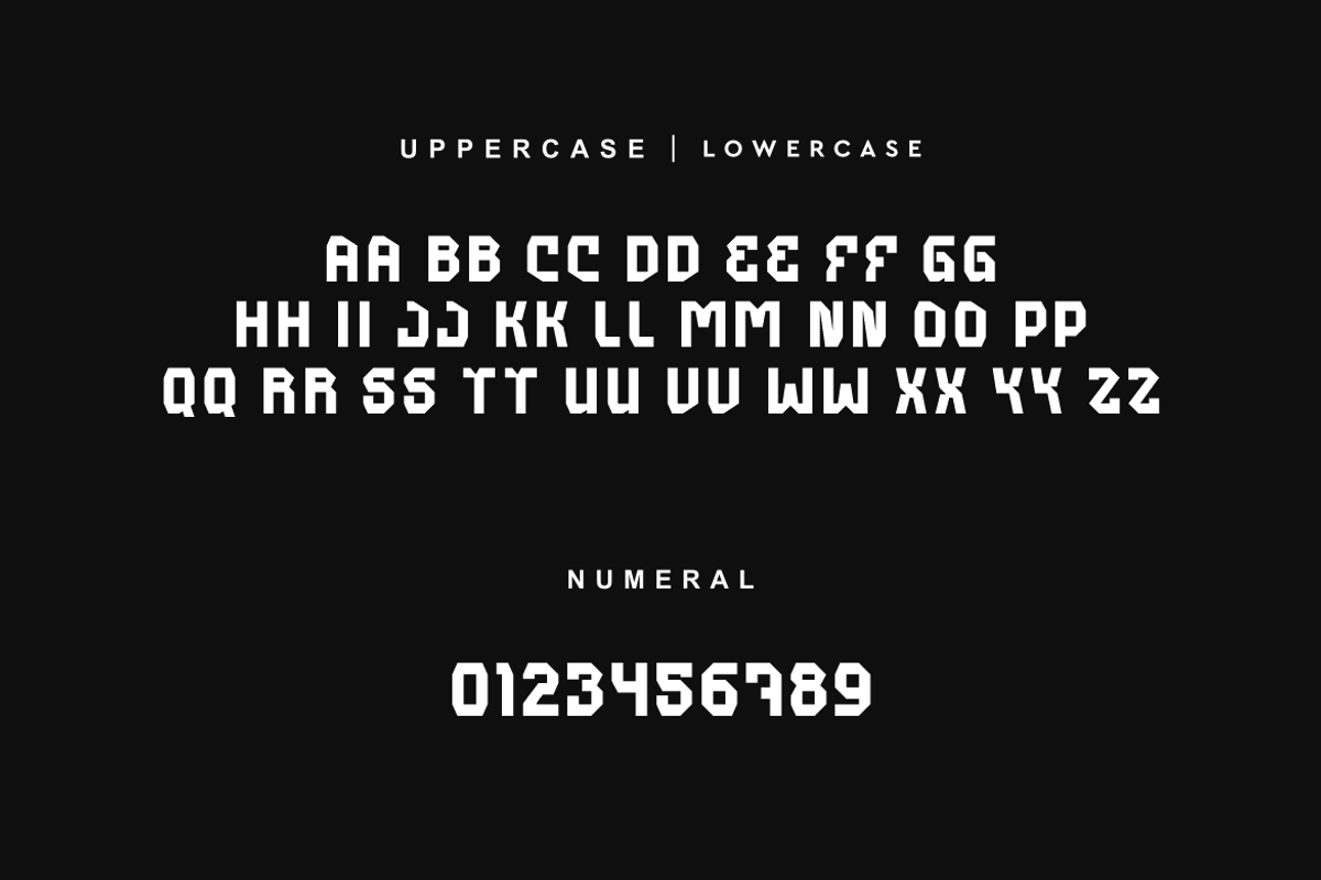 Vorgent - Techno Font, a Sans Serif Font by Iqsiart Studio (Photo 3 of 9)