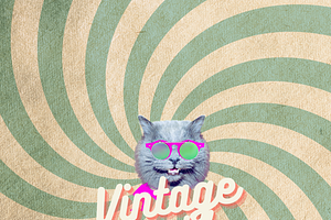 Vintage Graphics Collection: 10 PNG