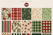 100 Christmas Backgrounds, a Background Graphic by PeDe Designs (Thumbnail 18 of 18)