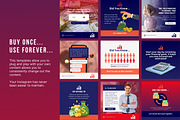 15 Finance Social Media Templates, a Social Media Template by Sincerely Media (Thumbnail 5 of 9)