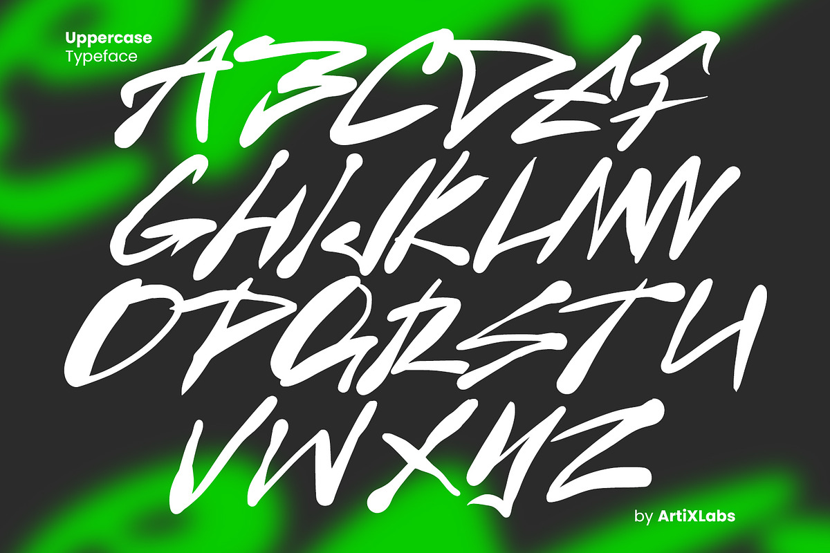 Back Alle Urban Street Graffiti Font, a Handwritten Font by ArtiXLabs (Photo 7 of 10)