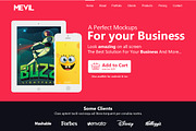 12 Flat Responsive Mockups, an iPhone Mockup by Graphicon (Thumbnail 2 of 4)