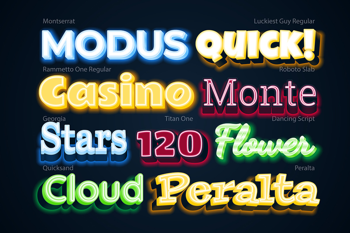 Illustrator graphic styles Lightbox, a Layer Style Add-On by popskraft (Photo 3 of 5)