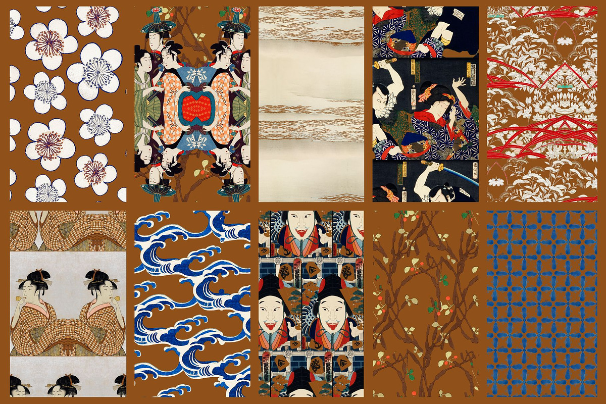 Vintage Japan Seamless Pattern 2, a Pattern Graphic by ARTOZEN DIGITAL (Photo 15 of 18)