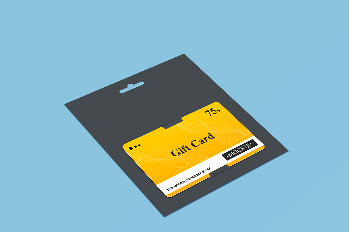 Gift Card Mockup Design, a Print Template by alimran24 (Photo 31 of 33)
