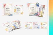 2 Types Sachet 18x Mock-ups, a Print Template by Mocca Mockups Store (Thumbnail 1 of 6)