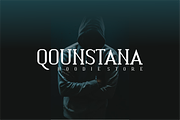 Qounsetra - Font, a Serif Font by artchiles_design (Thumbnail 3 of 5)