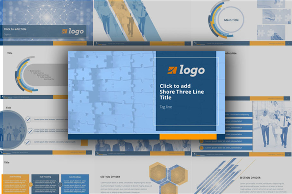Sale! Sales and Pitch Template, a Templates & Theme by Iconography - Pitch Deck (Photo 1 of 14)