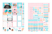Erin Condren layouts stickers, a Design Template by DigitalDesignAI (Thumbnail 3 of 10)
