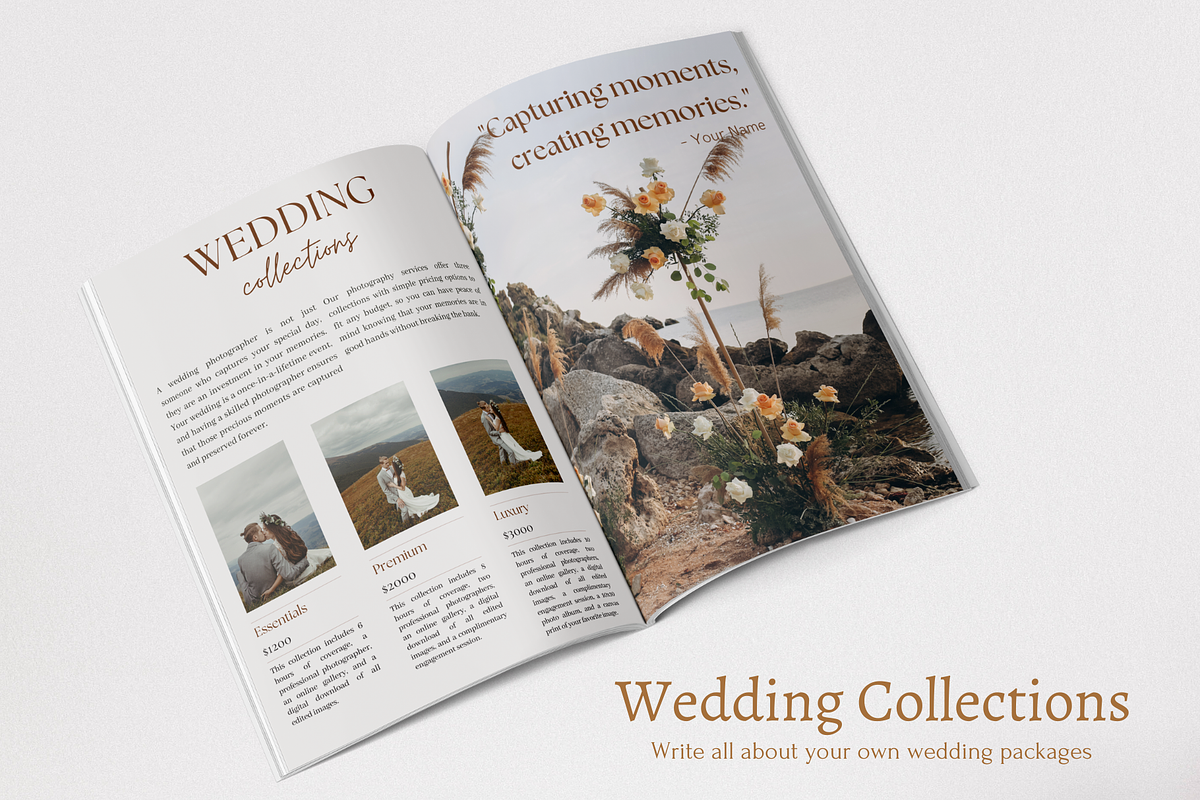 Photography Price Guide Template, a Magazine Template by Alloura Template Studio (Photo 2 of 9)