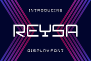 Reysa - Display Font, a Sans Serif Font by lelevien (Thumbnail 1 of 4)