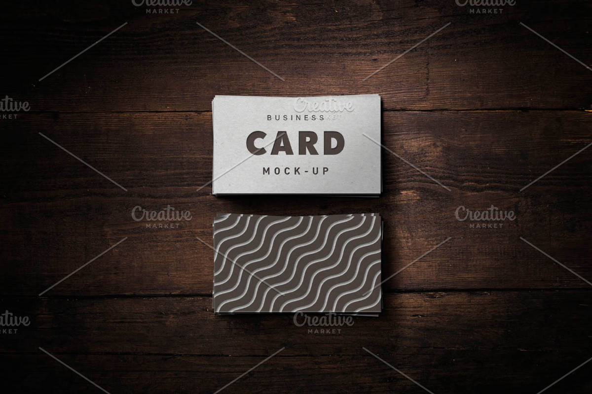 Business Card / Stationery Mockup, a Product Mockup by attraax (Photo 5 of 5)