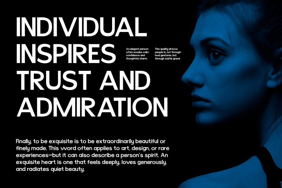 Elderino Bold Sans Serif Font, a Sans Serif Font by Vadovastd (Photo 4 of 7)