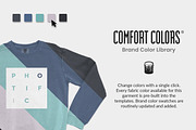 Comfort Colors 1566 Mockups, a Hoody Mockup by Photific (Thumbnail 2 of 6)