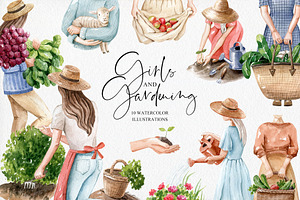 Girls and Gardening