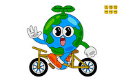 Earth Day Character Vector Pack 02, an Object Illustration by MEDZ (Thumbnail 4 of 6)