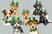 St. Patrick's Cute Dog Cliparts, an Animal Illustration by Mash Mash Stickers (Thumbnail 8 of 9)