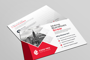 Business PostCards, a Card Template by Genereux Art