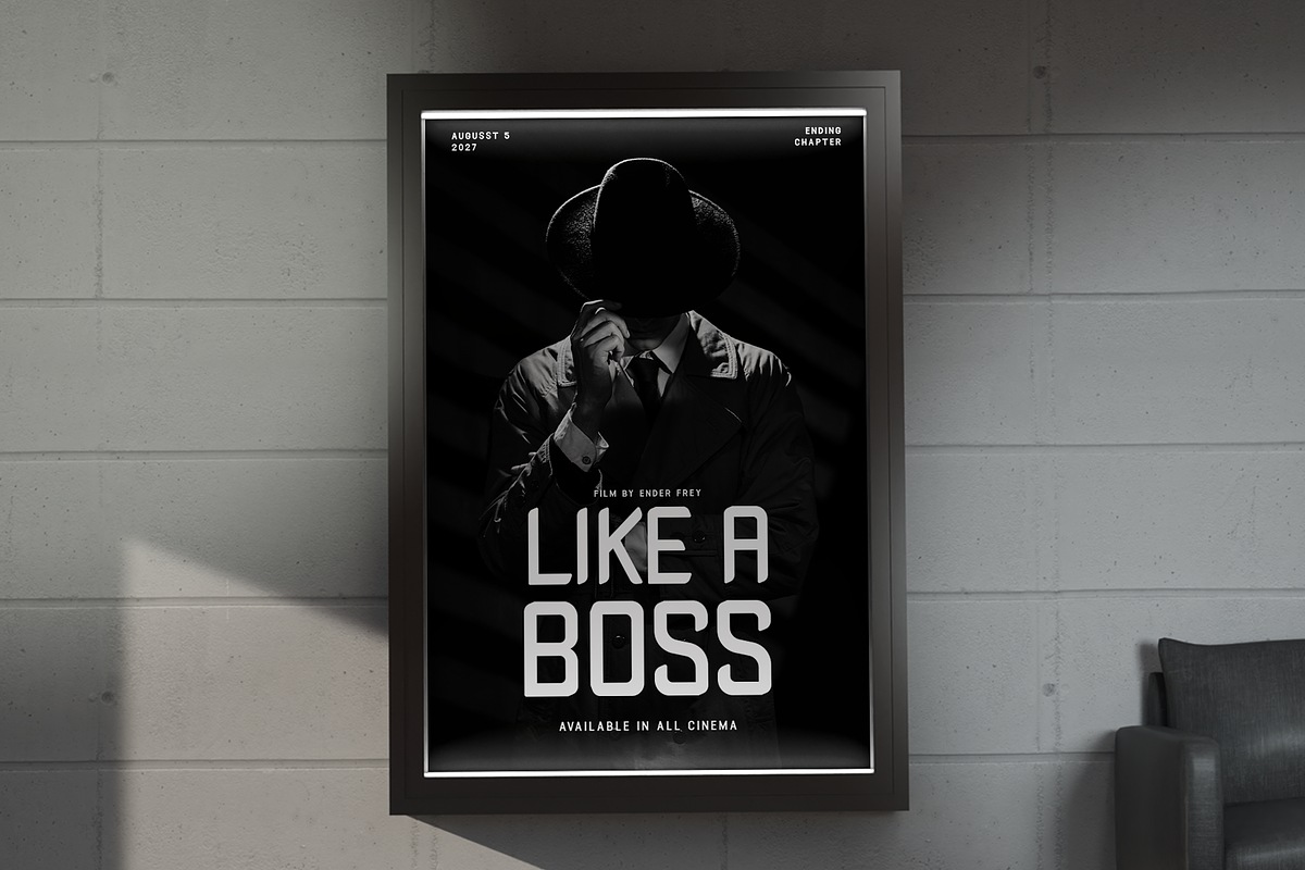 Victoria - Modern Film Font, a Sans Serif Font by overlaytemplates (Photo 2 of 5)