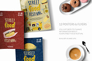 Street Food Festival, a Decorative Illustration by helgascandinavus (Thumbnail 5 of 13)