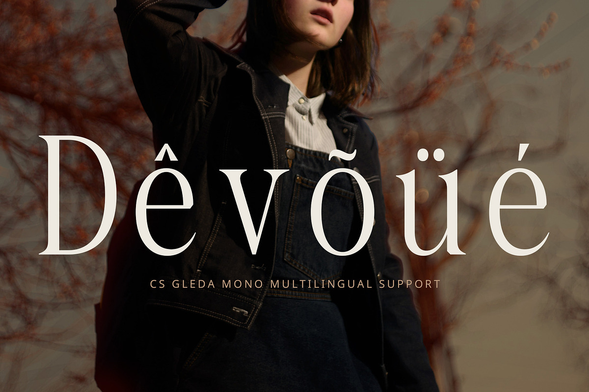 CS Gleda Mono – Monospaced Font, a Serif Font by Craft Supply Co. (Photo 6 of 8)