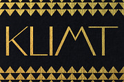 Klimt, a Font by Brendan Ciecko (Thumbnail 1 of 3)