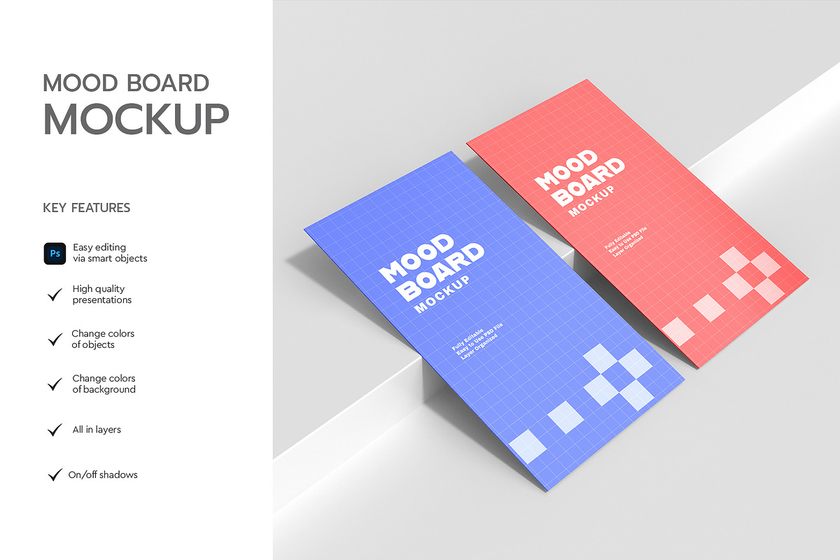 Mood Board Mockup, a Product Mockup by graphypix (Photo 4 of 4)